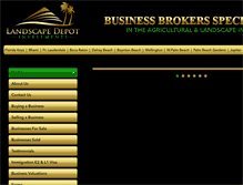 Tablet Screenshot of landscapedepotinvestments.com